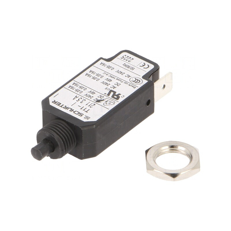 Întrerupător de supracurent 240VAC 48VDC 3,5A SPST | Electronic-mag.ro | Componente Electronice