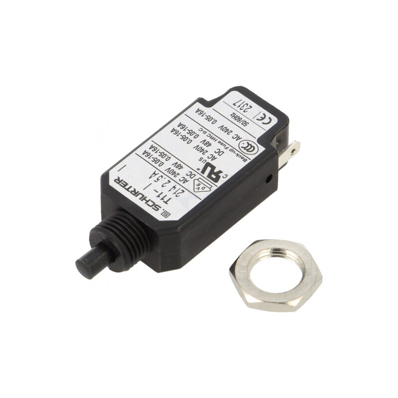 Întrerupător de supracurent 0,1A 240VAC 48VDC SPST MCB | Electronic-mag.ro | Componente Electronice