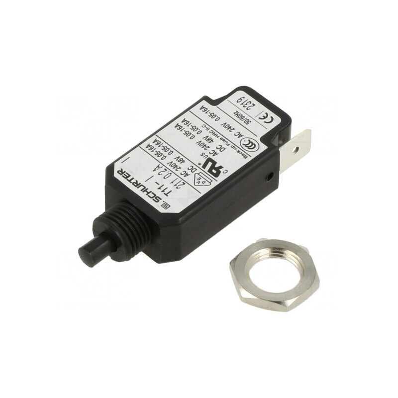 Întrerupător de Supracurent 240VAC 48VDC 0,2A SPST MCB | Electronic-mag.ro | Componente Electronice