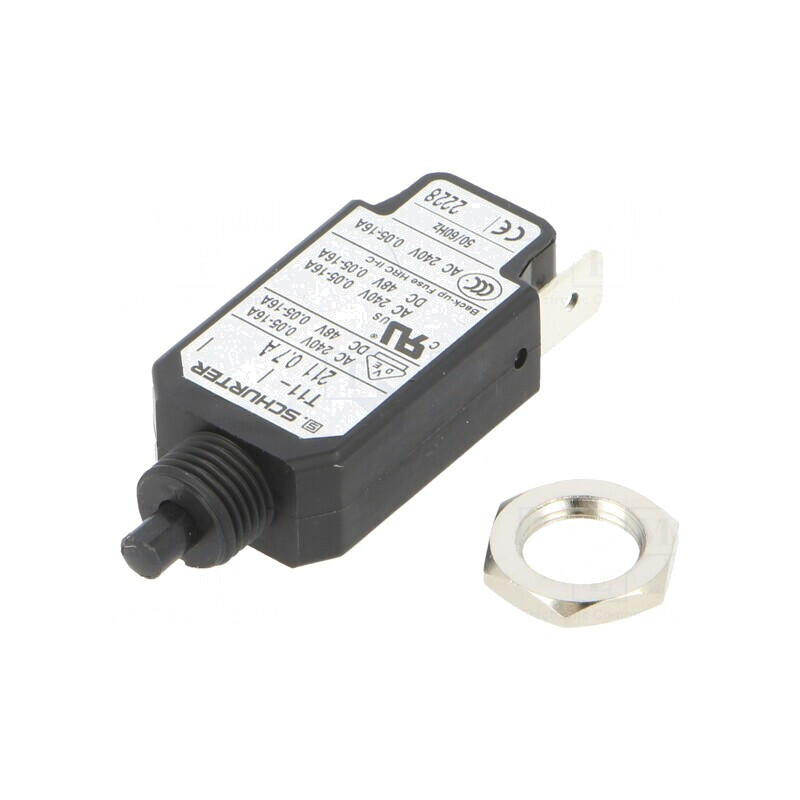 Întrerupător de supracurent 0,7A 240VAC 48VDC SPST | Electronic-mag.ro | Componente Electronice