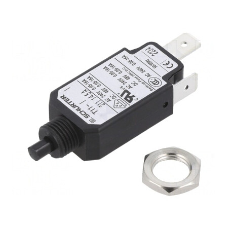 Întrerupător Supracurent 240VAC 48VDC 14,5A SPST | Electronic-mag.ro | Componente Electronice