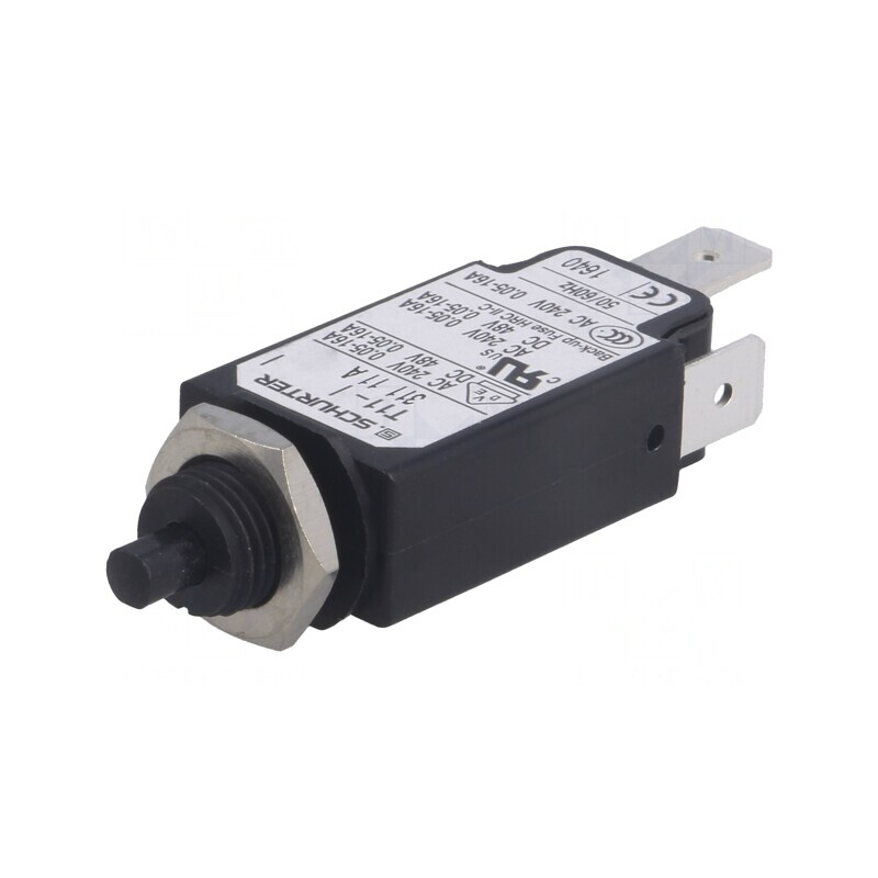 Întrerupător de Supracurent 240VAC 48VDC 11A SPST | Electronic-mag.ro | Componente Electronice