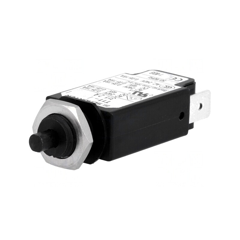 Întrerupător de Supracurent 240VAC 48VDC 2A SPST 1 Pol | Electronic-mag.ro | Componente Electronice