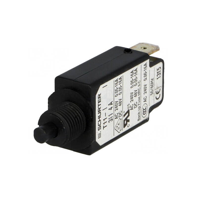 Întrerupător de Supracurent 4A 240VAC 48VDC SPST | Electronic-mag.ro | Componente Electronice