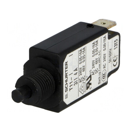 Întrerupător de Supracurent 4A 240VAC 48VDC SPST | Electronic-mag.ro | Componente Electronice