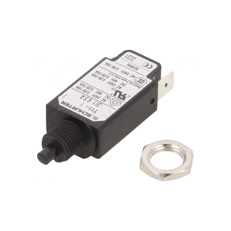 Întrerupător Supracurent 240V 48V 6.5A SPST | Electronic-mag.ro | Componente Electronice