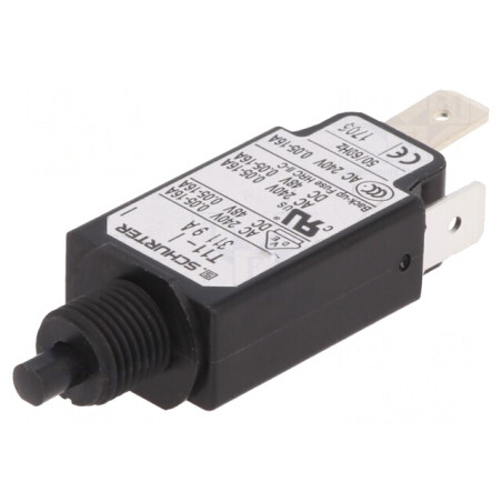 Întrerupător de Supracurent 9A SPST 240VAC 48VDC | Electronic-mag.ro | Componente Electronice