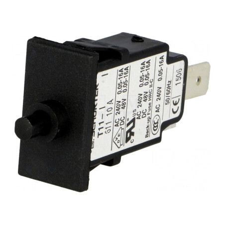 Întrerupător de Supracurent 10A 240VAC 48VDC | Electronic-mag.ro | Componente Electronice
