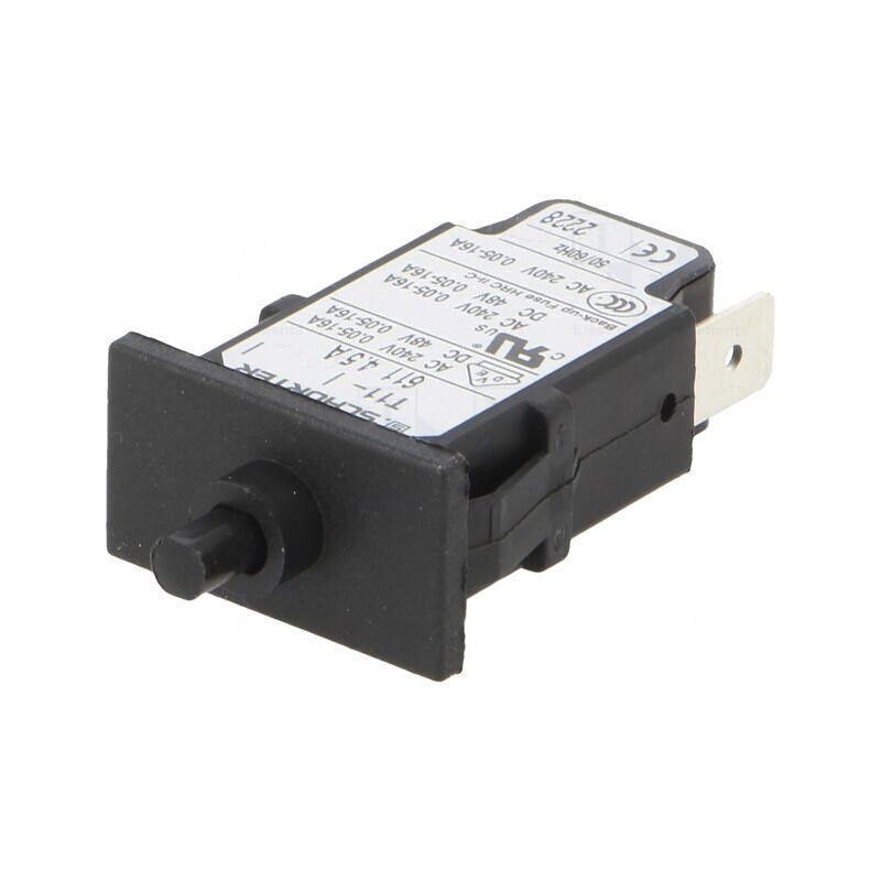 Întrerupător de Supracurent 4.5A 240VAC 48VDC | Electronic-mag.ro | Componente Electronice