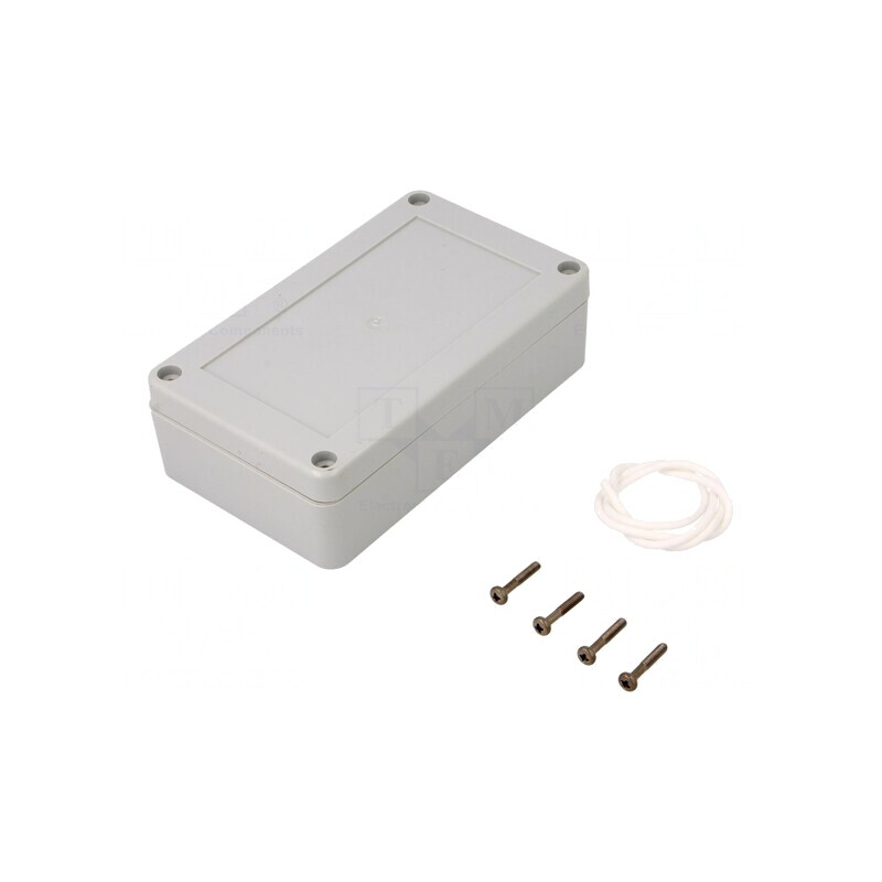 Carcasă Universală cu Bucșă din Alamă 75x125x37mm | Electronic-mag.ro | Componente Electronice