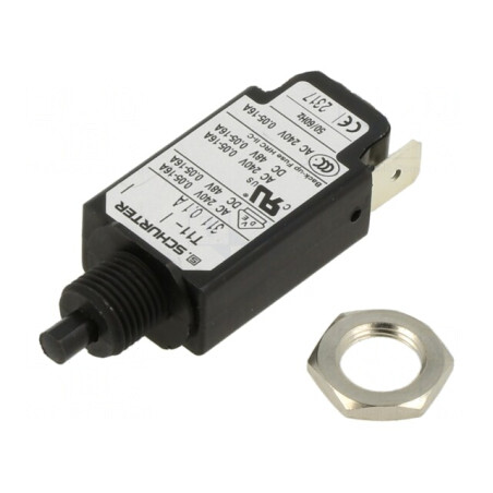 Întrerupător Supracurent 240VAC 48VDC 0,1A SPST MCB | Electronic-mag.ro | Componente Electronice