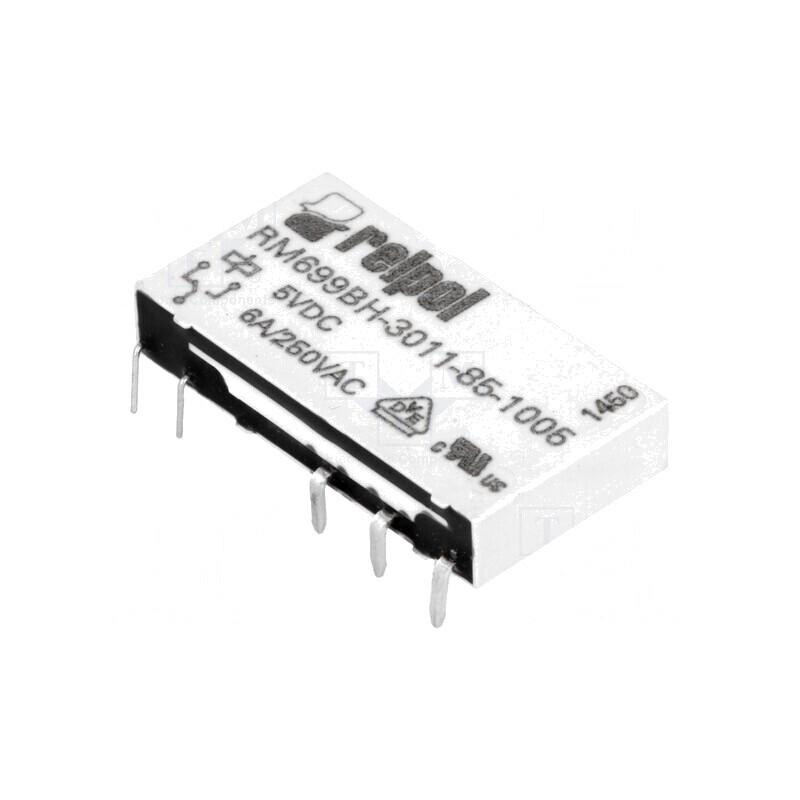 Releu Electromagnetic SPDT 5VDC 6A 250VAC | Electronic-mag.ro | Componente Electronice