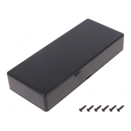 Carcasă Universală Neagră 71x165x29mm 1591S ABS | Electronic-mag.ro | Componente Electronice