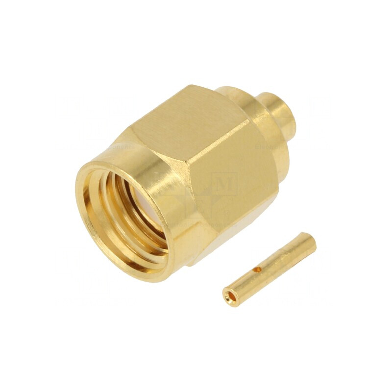 Mufă RP-SMA Mamă 50Ω Lipire PTFE | Electronic-mag.ro | Componente Electronice