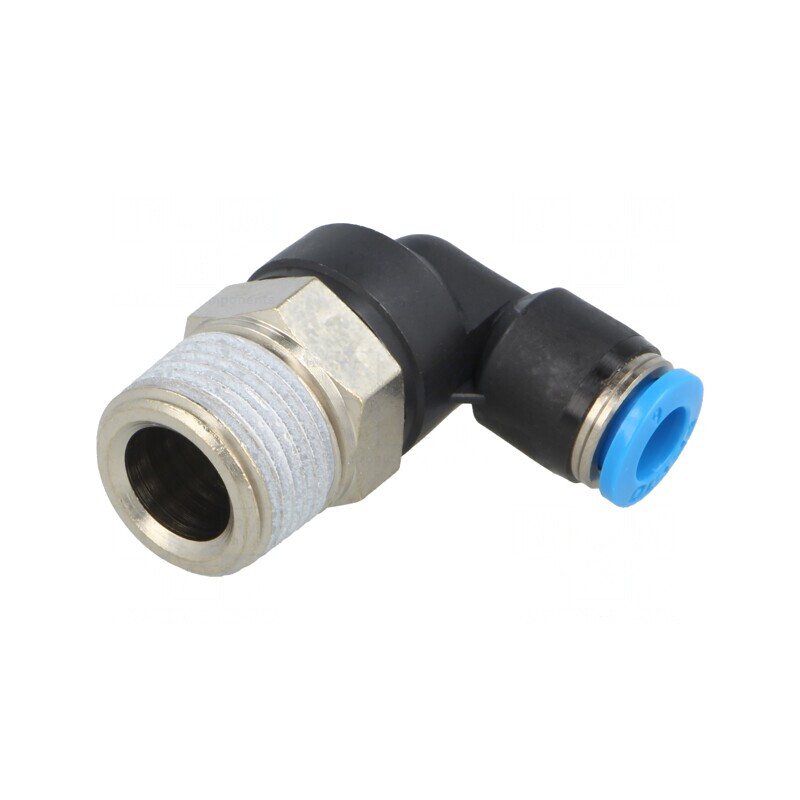 Racord Push-in Unghi 90° Filetat 0,95-6bar | Electronic-mag.ro | Componente Electronice