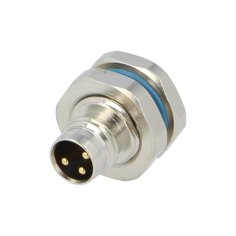 Conector M8 Tată 3 Pin pentru Montare Pe Panou | Electronic-mag.ro | Componente Electronice Conector M8 Tată 3 Pin pentru Montare Pe Panou | Electronic-mag.ro | Componente Electronice