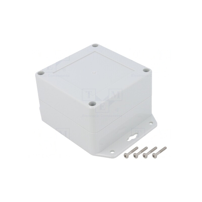 Carcasă Universală Policarbonat IP65 90x90x60mm | Electronic-mag.ro | Componente Electronice