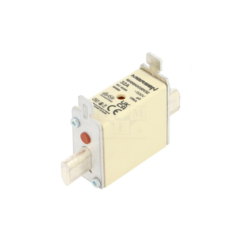 Siguranță Ceramică Industrială 32A 500VAC 250VDC | Electronic-mag.ro | Componente Electronice