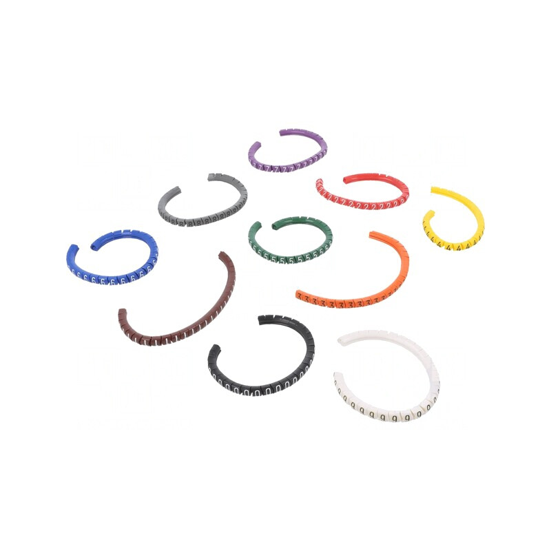 Markere de Marcaj PVC 1,3-3mm | Electronic-mag.ro | Componente Electronice