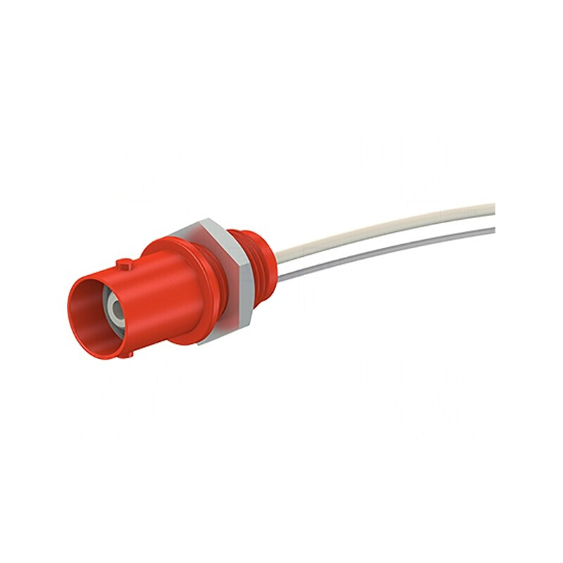 Conector BNC Soclu Roșu cu Șurub pe Panou 5-40°C | Electronic-mag.ro | Componente Electronice Conector BNC Soclu Roșu cu Șurub pe Panou 5-40°C | Electronic-mag.ro | Componente Electronice