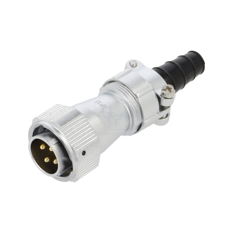 Mufă WY20 tată 4 PIN IP65 25A 500V | Electronic-mag.ro | Componente Electronice