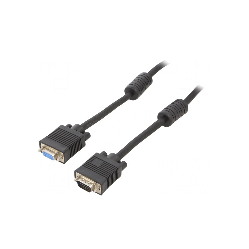 Cablu Video D-Sub 15 pini HD Negru 3m | Electronic-mag.ro | Componente Electronice Cablu Video D-Sub 15 pini HD Negru 3m | Electronic-mag.ro | Componente Electronice