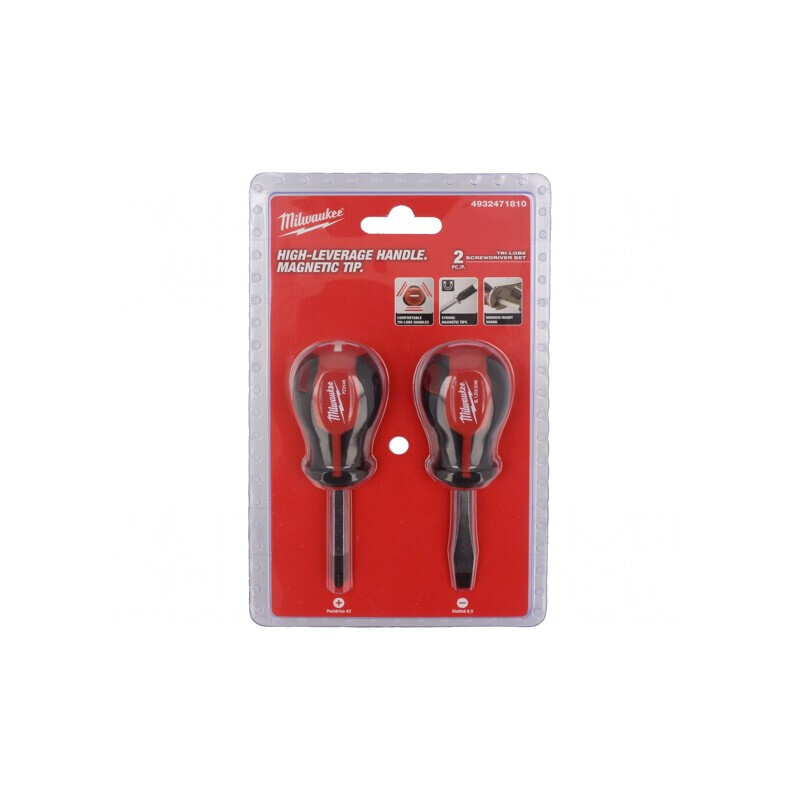 Kit Șurubelnițe Pozidriv și Plată Scurtă PZ2 SL6.5 | Electronic-mag.ro | Componente Electronice