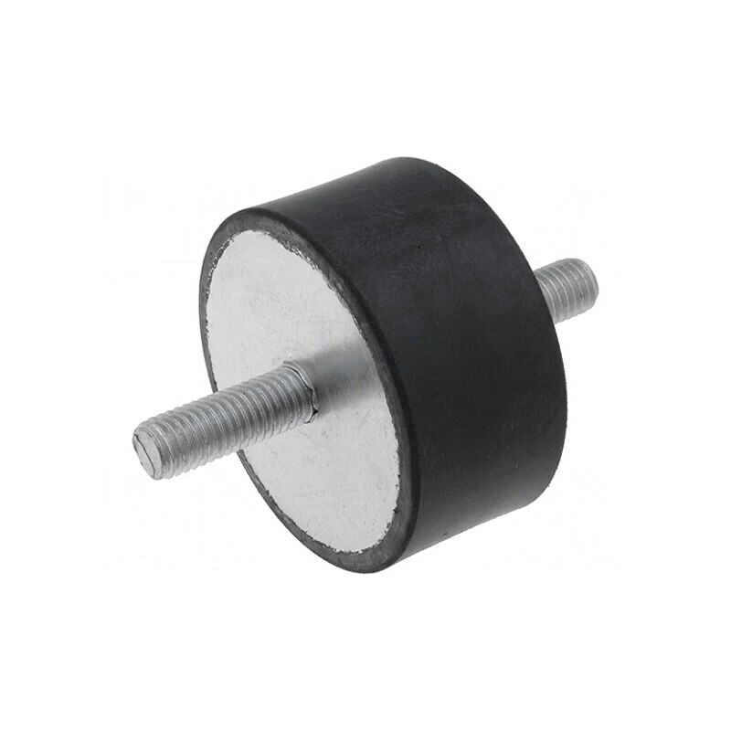 Atenuator de Vibrații M10 60mm 30mm 3400N Guma | Electronic-mag.ro | Componente Electronice