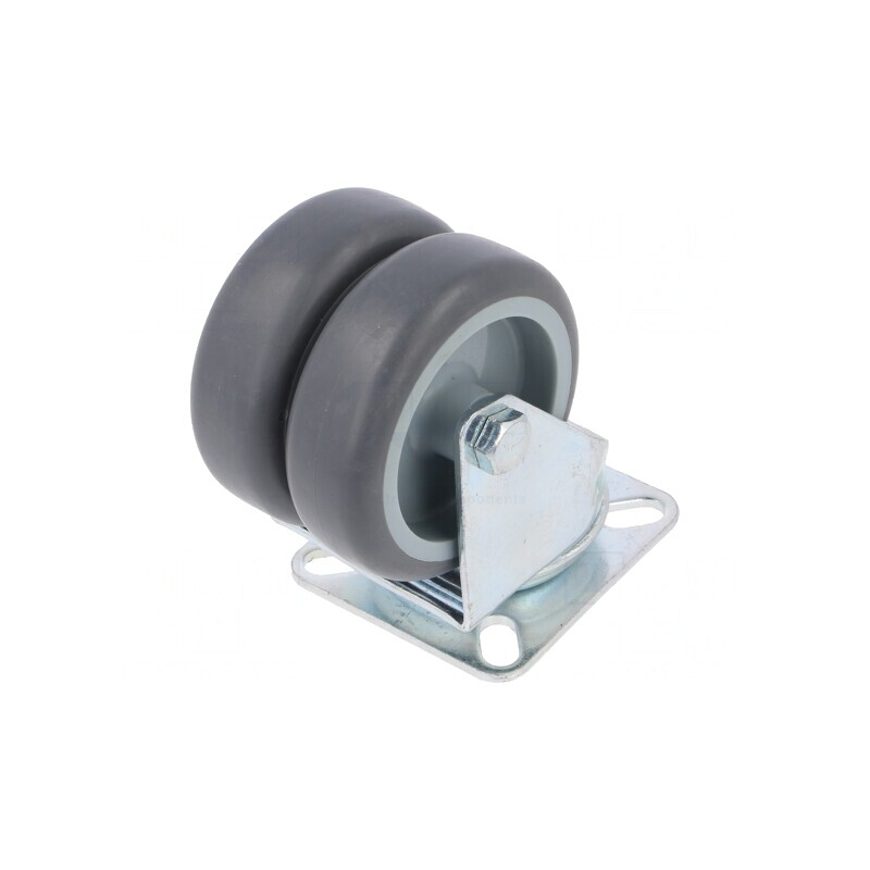 Roată de transport dublă 75mm 100kg | Electronic-mag.ro | Componente Electronice Roată de transport dublă 75mm 100kg | Electronic-mag.ro | Componente Electronice