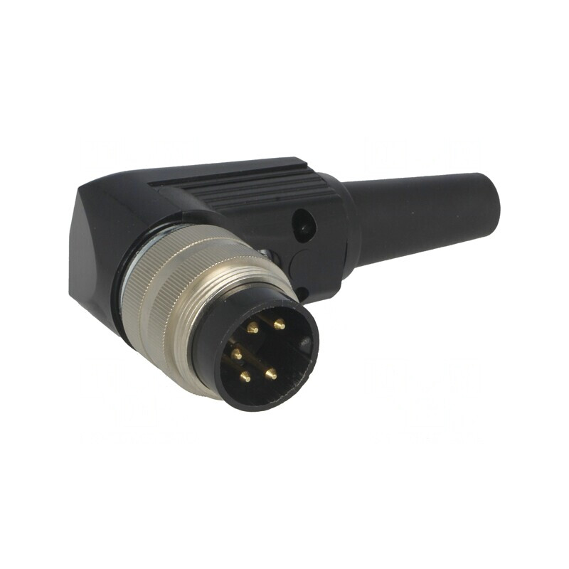 Conector M16 Mufă Tată 5 Pin 5A 250V IP40 | Electronic-mag.ro | Componente Electronice