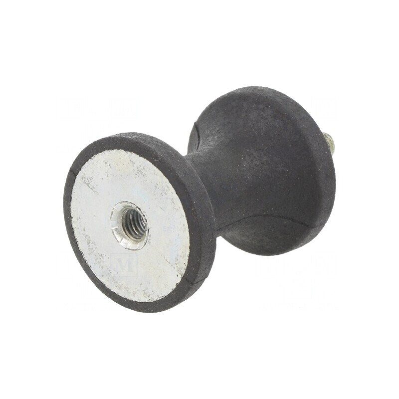 Atenuator de Vibrații M8 40mm Guma | Electronic-mag.ro | Componente Electronice