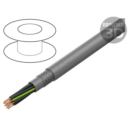 Cablu ÖLFLEX® CLASSIC 400 CP 4G1,5mm2 Gri 300V/500V | Electronic-mag.ro | Componente Electronice