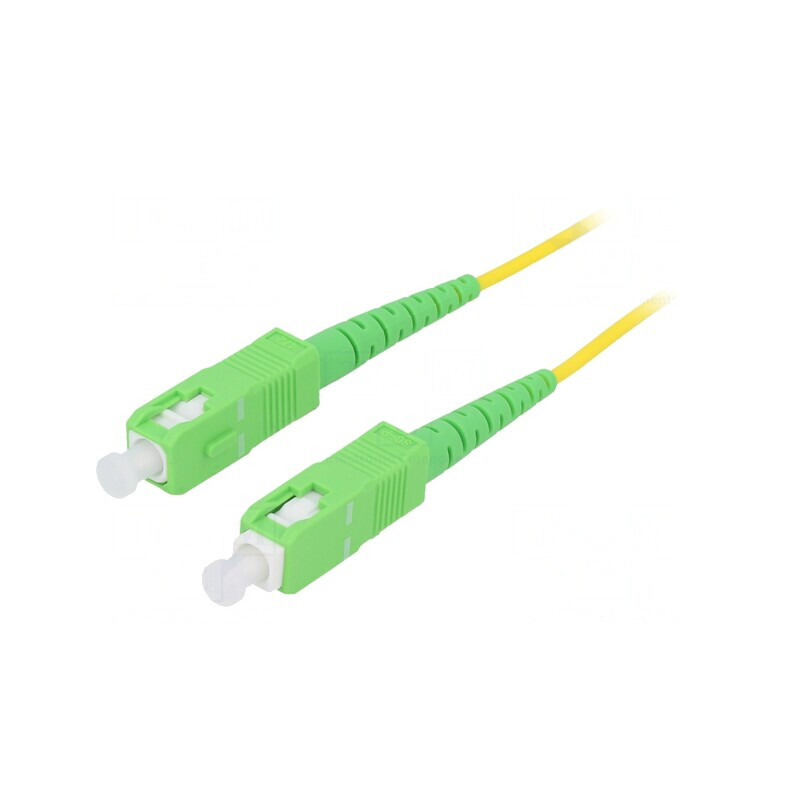Patch Cord Fibră Optică OS2 SC/APC 10m LSZH | Electronic-mag.ro | Componente Electronice