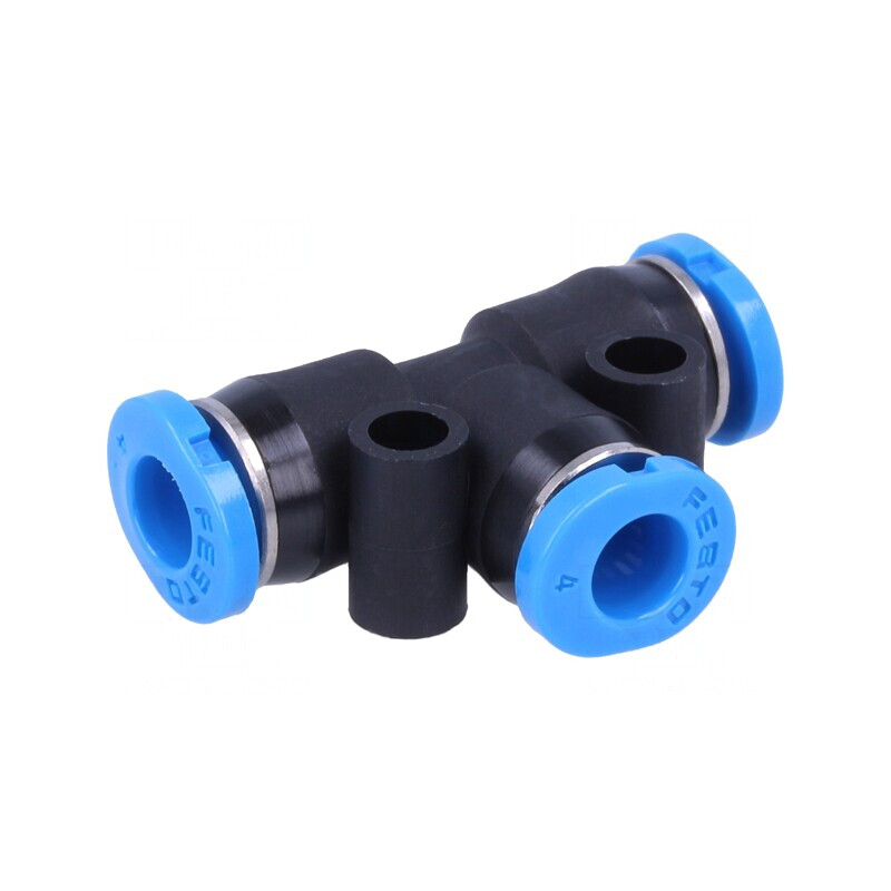 Racord T Push-In PBT 0.95-6 bar | Electronic-mag.ro | Componente Electronice