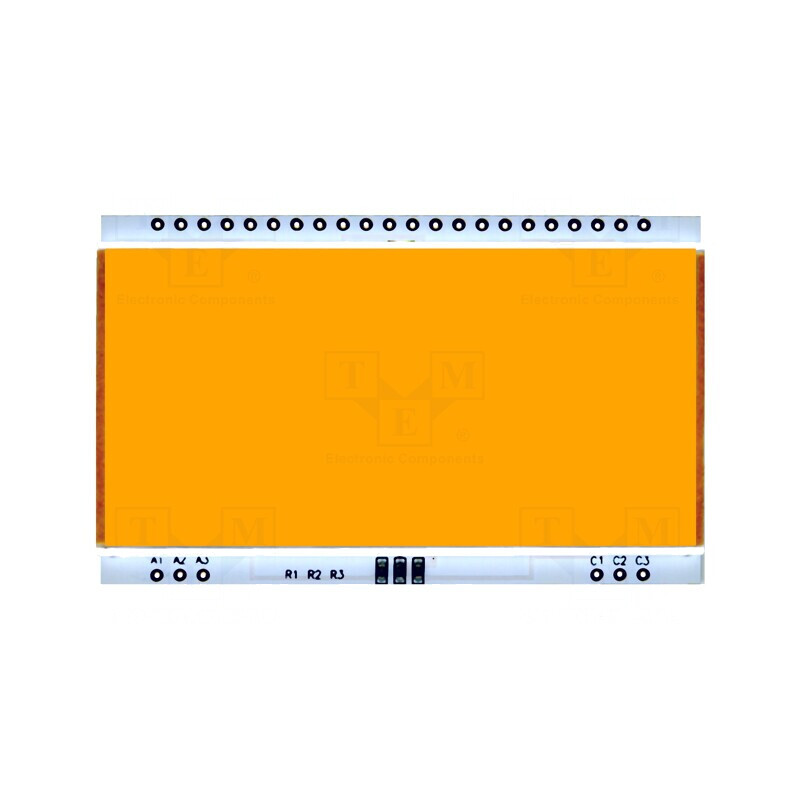 Iluminare de fundal LED ambră 66x40.2x3.6mm | Electronic-mag.ro | Componente Electronice