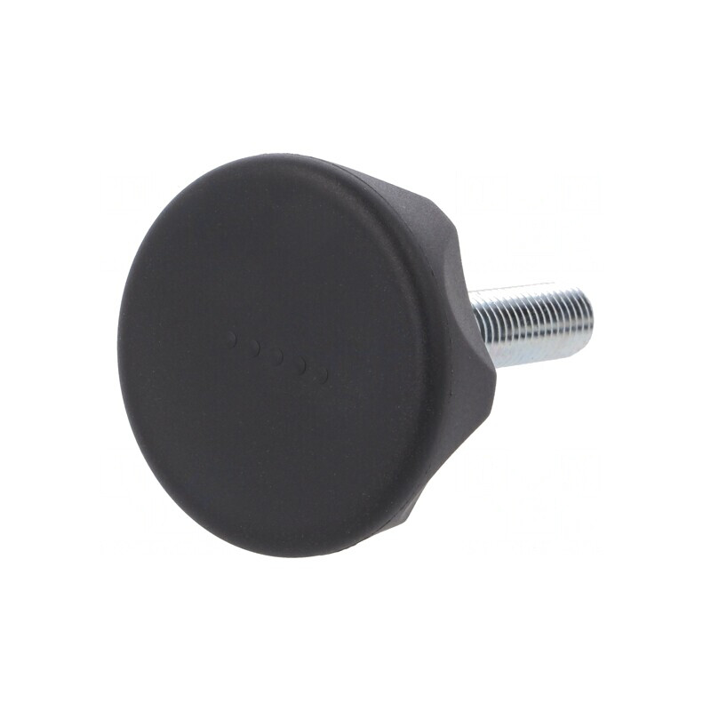 Buton de Reglare Tehnopolimer PA 45mm M10 40mm | Electronic-mag.ro | Componente Electronice Buton de Reglare Tehnopolimer PA 45mm M10 40mm | Electronic-mag.ro | Componente Electronice