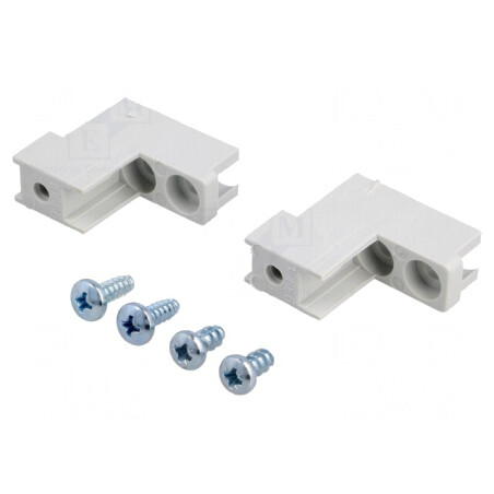 Suporturi șină DIN, set 2 bucăți | Electronic-mag.ro | Componente Electronice