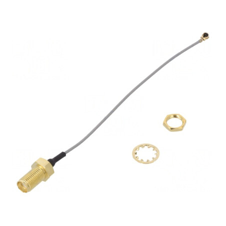 Conector SMA Jack cu Cablu U.FL 1.13 | Electronic-mag.ro | Componente Electronice
