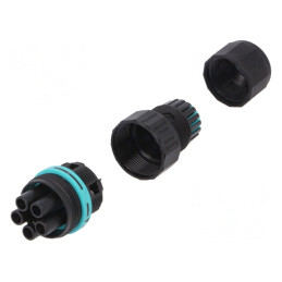 Conector Alimentare AC Terminal cu Șurub Mamă 7-12mm | Electronic-mag.ro | Componente Electronice