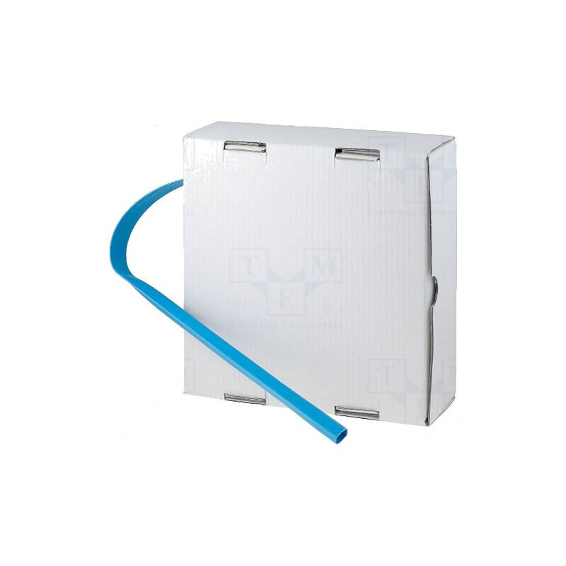 Manşon termocontractabil 9,5mm albastru | Electronic-mag.ro | Componente Electronice