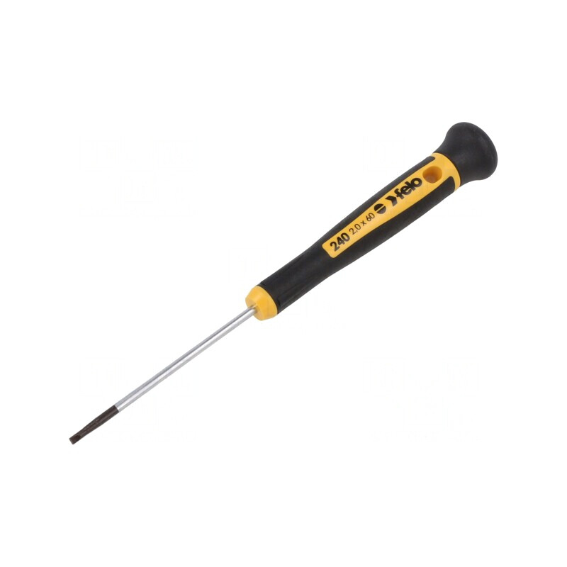 Șurubelniță Precizie Plată 2,0x0,4mm | Electronic-mag.ro | Componente Electronice