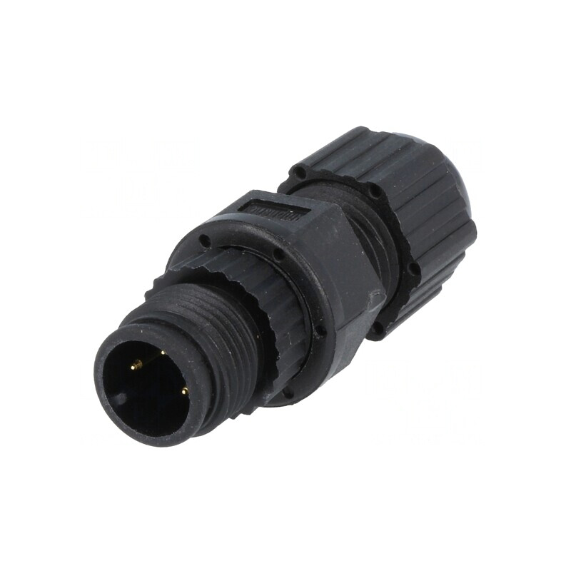 Mufă M12 3 PIN tată CANopen IP68 | Electronic-mag.ro | Componente Electronice