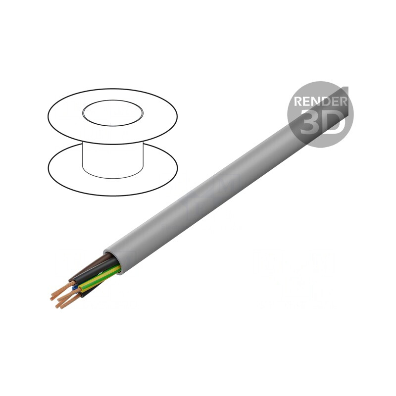 Cablu ÖLFLEX CLASSIC 100 H 5G1,5mm2 450/750V Cu | Electronic-mag.ro | Componente Electronice