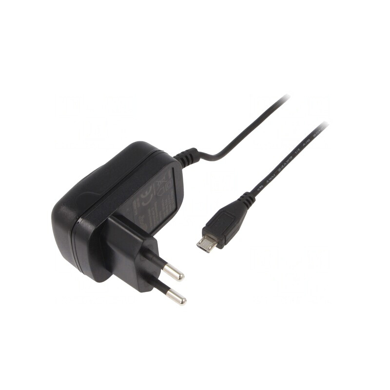 Alimentator 5VDC 5W cu Ştecher EU | Electronic-mag.ro | Componente Electronice