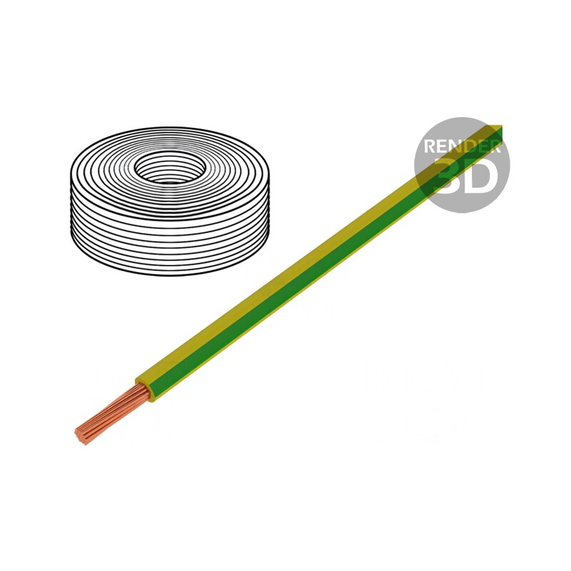 Cablu Electric Verde-Galben 16mm2 450/750V | Electronic-mag.ro | Componente Electronice