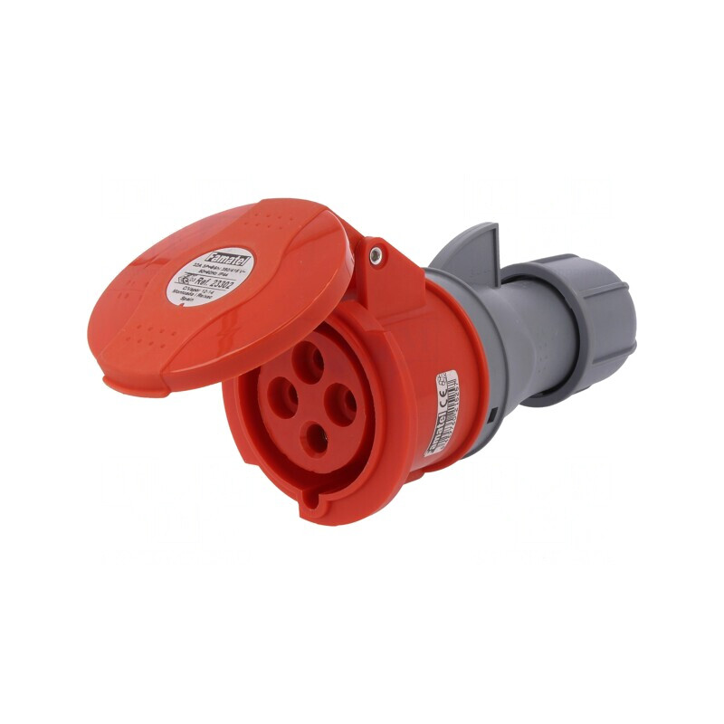 Conector alimentare trifazat 32A 380/415VAC | Electronic-mag.ro | Componente Electronice
