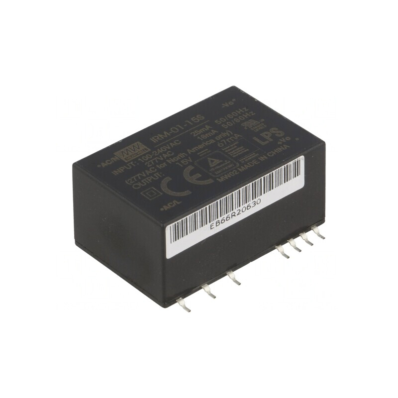 Convertor AC/DC 1W 15VDC | Electronic-mag.ro | Componente Electronice