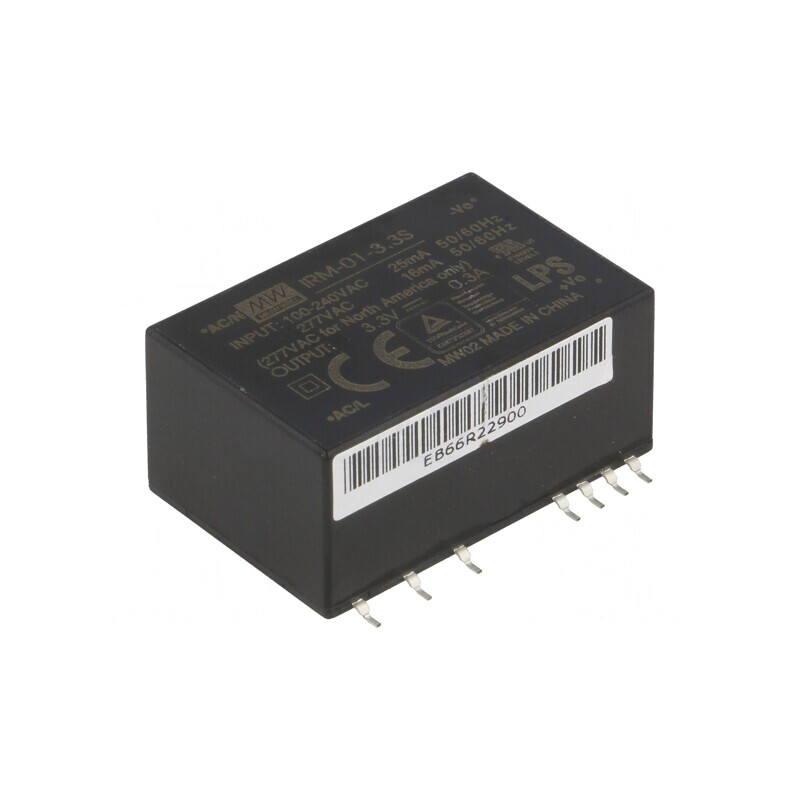 Convertor AC/DC 3,3V 1W | Electronic-mag.ro | Componente Electronice