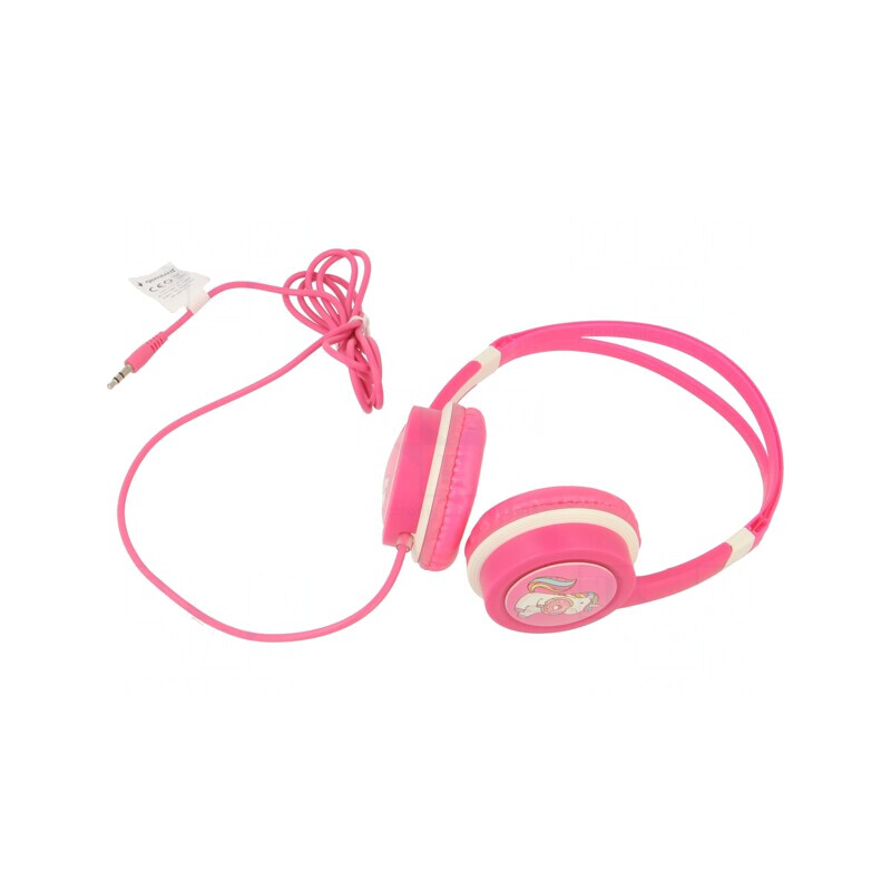 Căști Over-Ear Roz Jack 3,5mm 1,2m 85dB | Electronic-mag.ro | Componente Electronice
