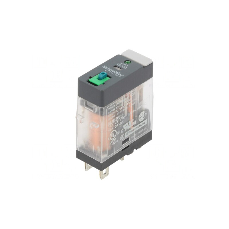 Releu Electromagnetic SPDT 48VDC 10A 250VAC | Electronic-mag.ro | Componente Electronice